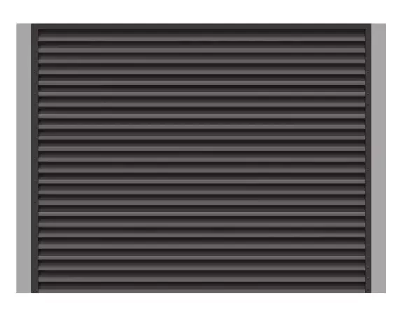 Забор Жалюзи RAL 8019/8019 PREMIUM MATT